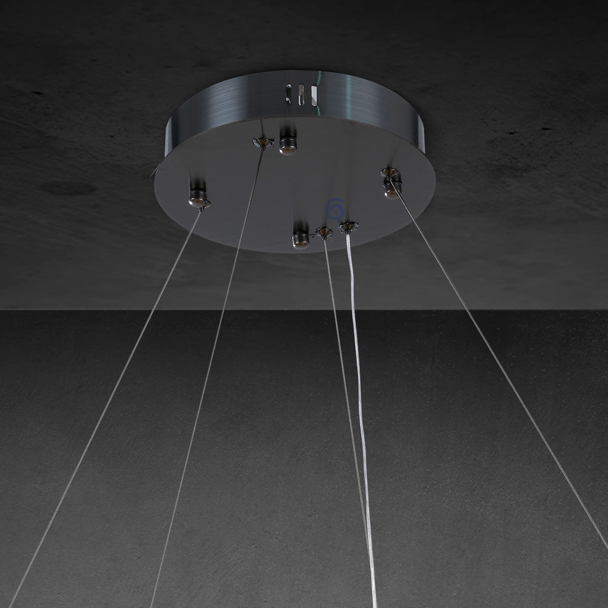 Rivage two-tier Round Chandelier 60" - Oasislives