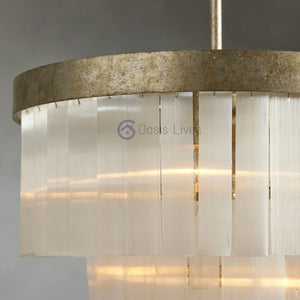 Carmen Round Chandelier - Oasislives