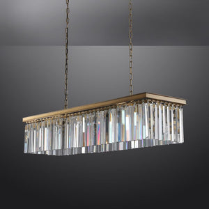 Odean Crystal Chandelier / Flushmount - Oasislives
