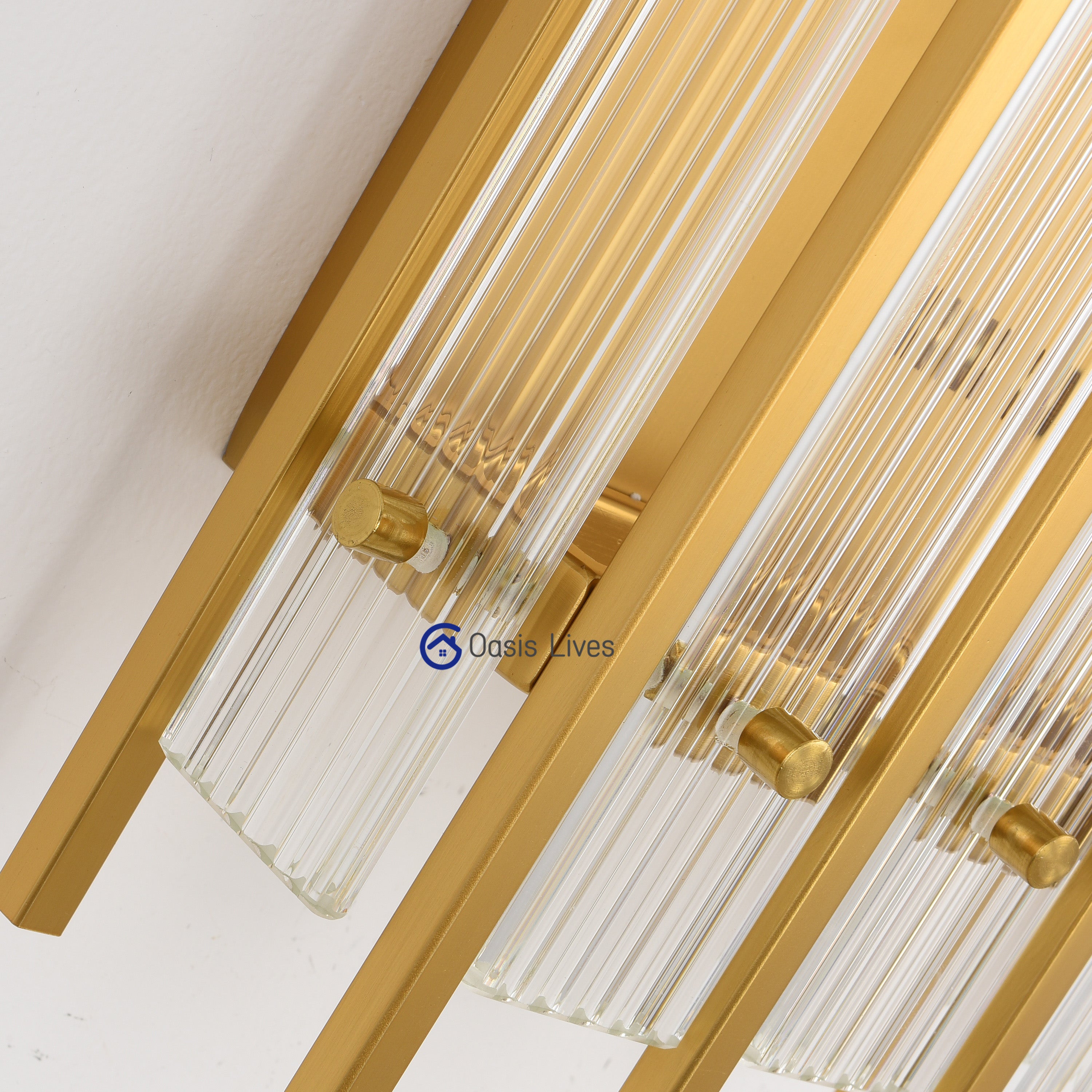 San Marcus Glass Luxury Chandelier and Sconce - Oasislives
