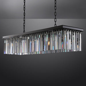 Odean Crystal Chandelier / Flushmount - Oasislives