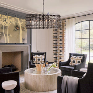 La Catigo Round Chandelier - Oasislives