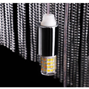 Pensy Luxury Aluminum Chain Tassel Ring Multilayer Chandelier - Oasislives