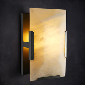 Alabaster Wall Sconces, Modern Marble Stone Sconces Wall Lighting - Fast Delivery-1-Luxehomezone
