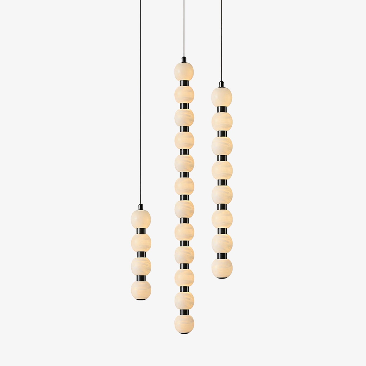 Orbique Alabaster Pendant Lamp