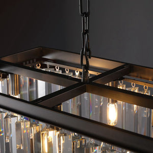 Odean Crystal Chandelier / Flushmount - Oasislives