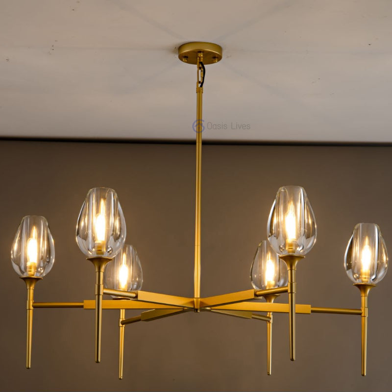 Turip Glass Luxury Lighting Fixtures