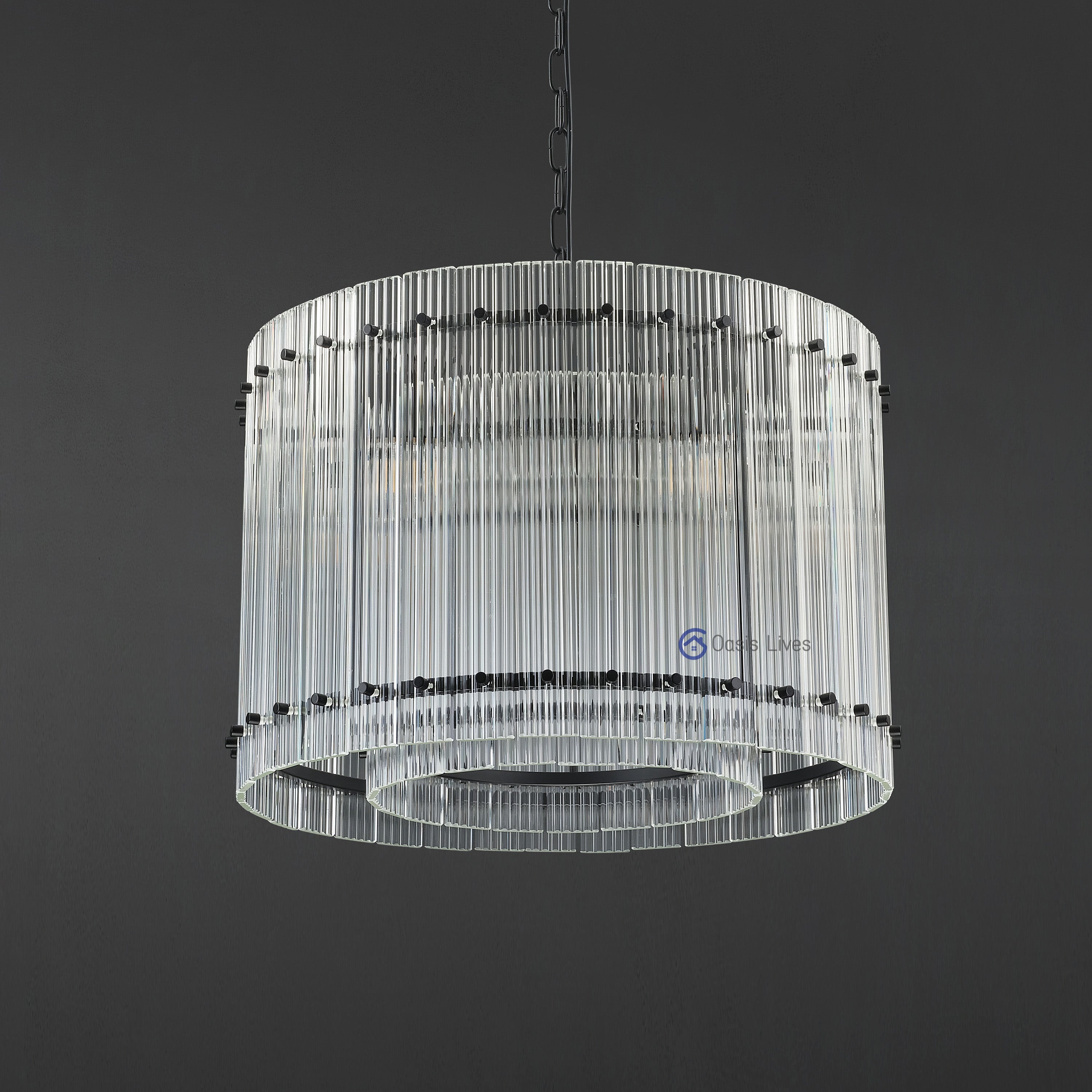 San Marcus Glass Luxury Chandelier and Sconce - Oasislives