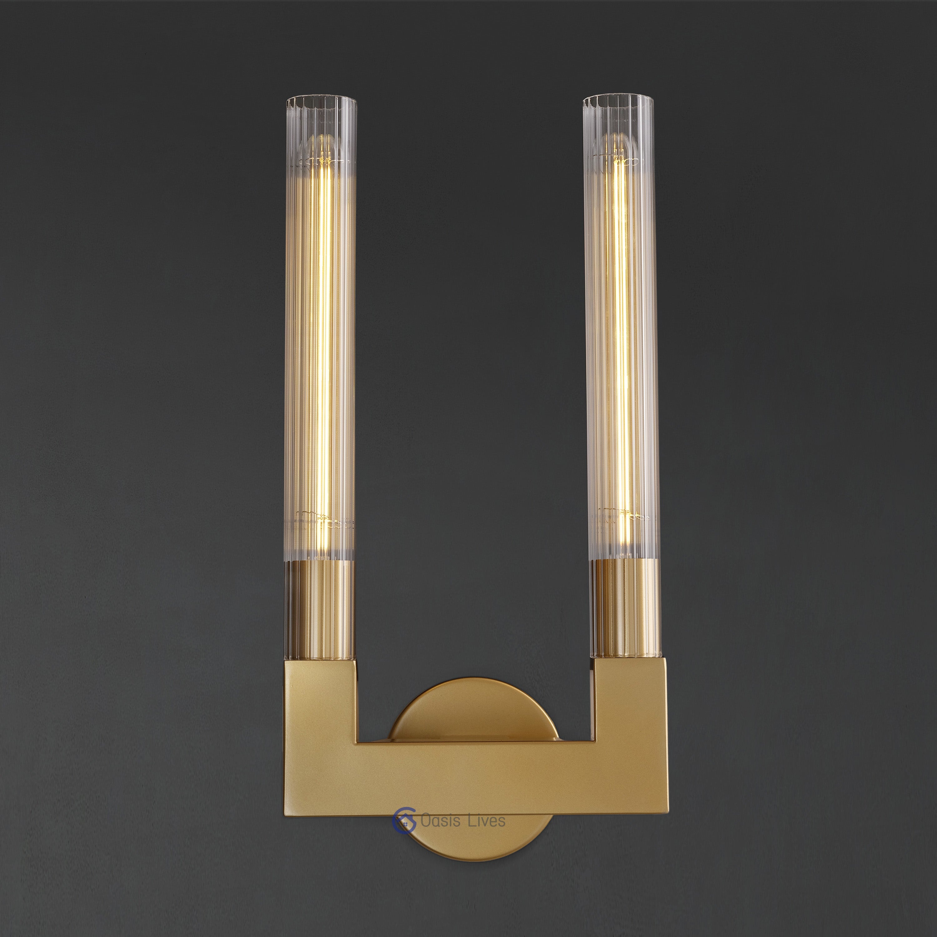 Cannel Glass Chandelier/Pendant/Sconce - Oasislives