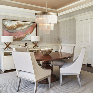 Carmen Round Chandelier - Oasislives