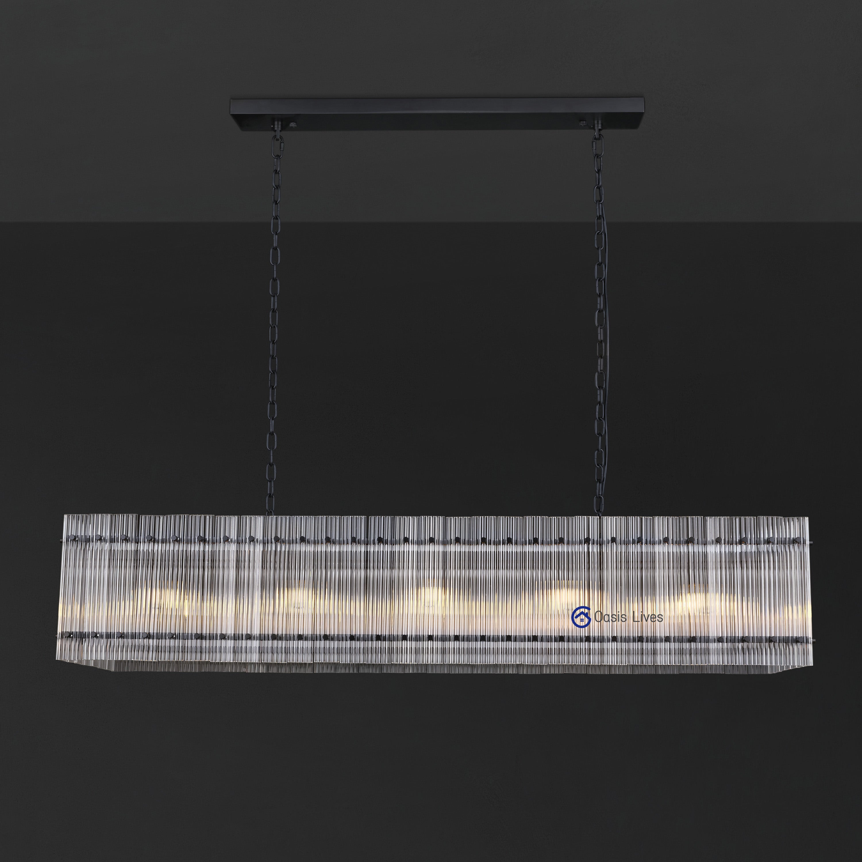 San Marcus Glass Luxury Chandelier and Sconce - Oasislives