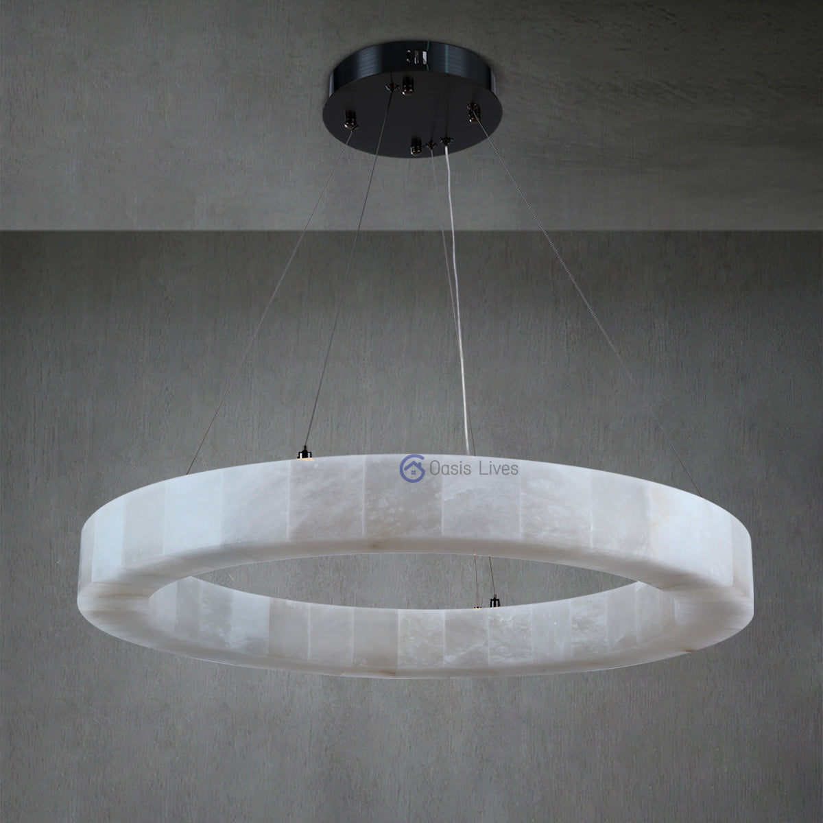 Rivege Calcite Luxury Chandelier/Flushmount/Sconce For Living room, Dining room - Oasislives