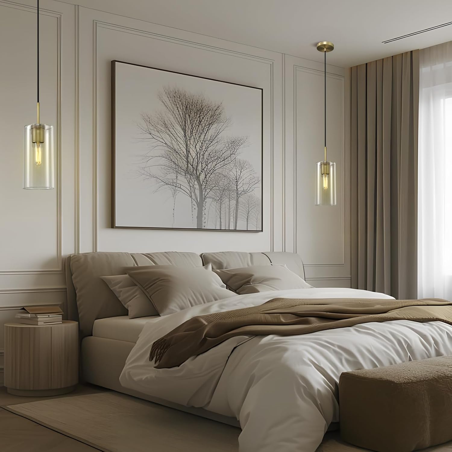 Modern Glass Pendant Lights Kitchen Island Pendant Lights