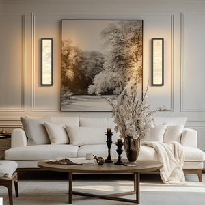 Alabaster Wall Sconces 20" - Fast Delivery-1-Luxehomezone