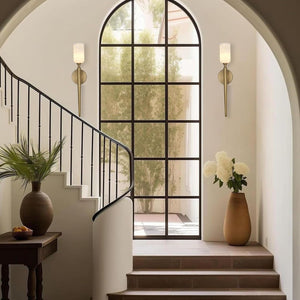 Modern Alabaster Wall Sconces - Fast Delivery-1-Luxehomezone