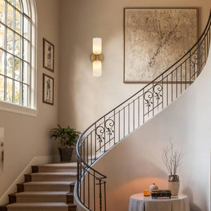 Alabaster 2 Light Wall Sconces - Fast Delivery-1-Luxehomezone