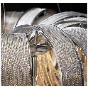 Pensy Luxury Aluminum Chain Tassel Chandelier - Oasislives