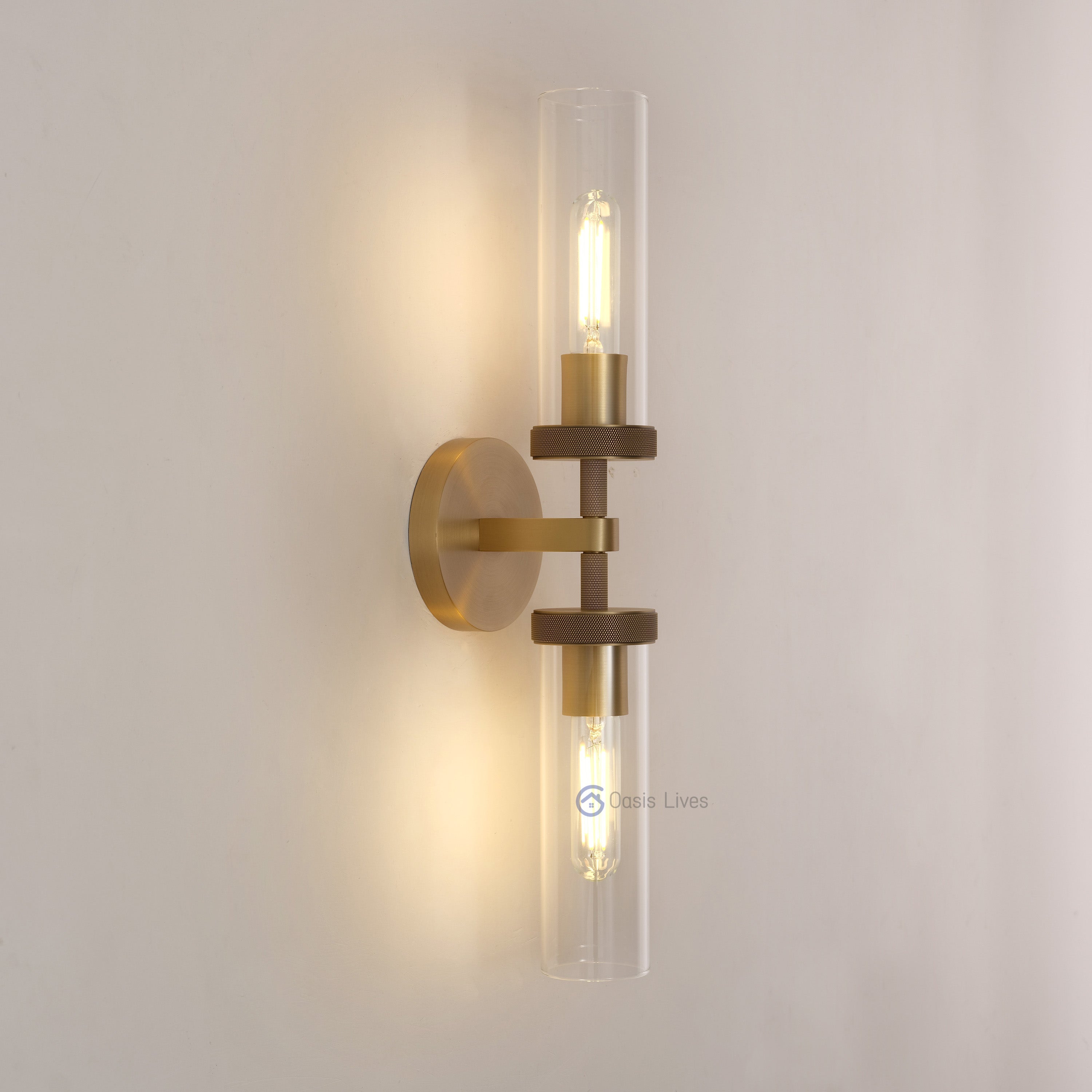 Lambeket Series Glass Wall Sconce - Oasislives