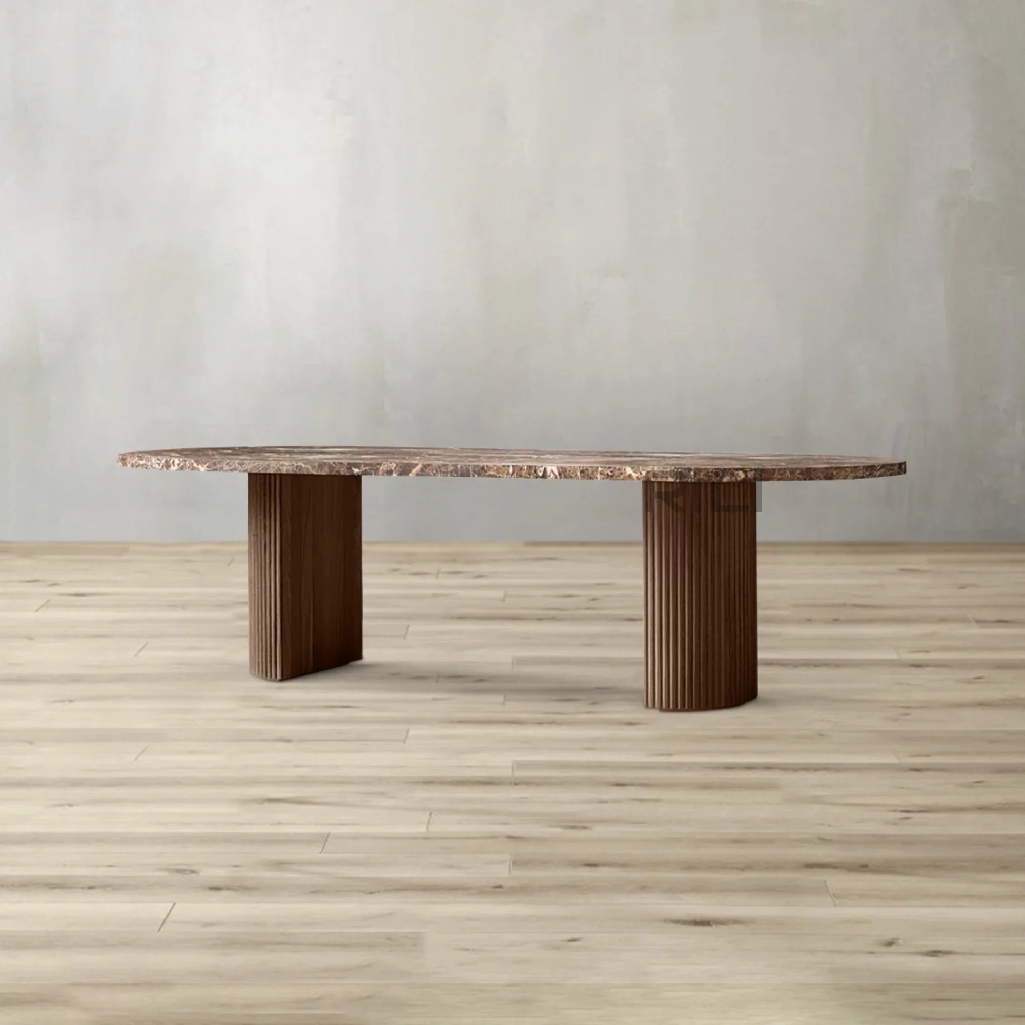 Byron Emperador Dining Table