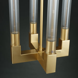 Cannel Glass Chandelier/Pendant/Sconce - Oasislives