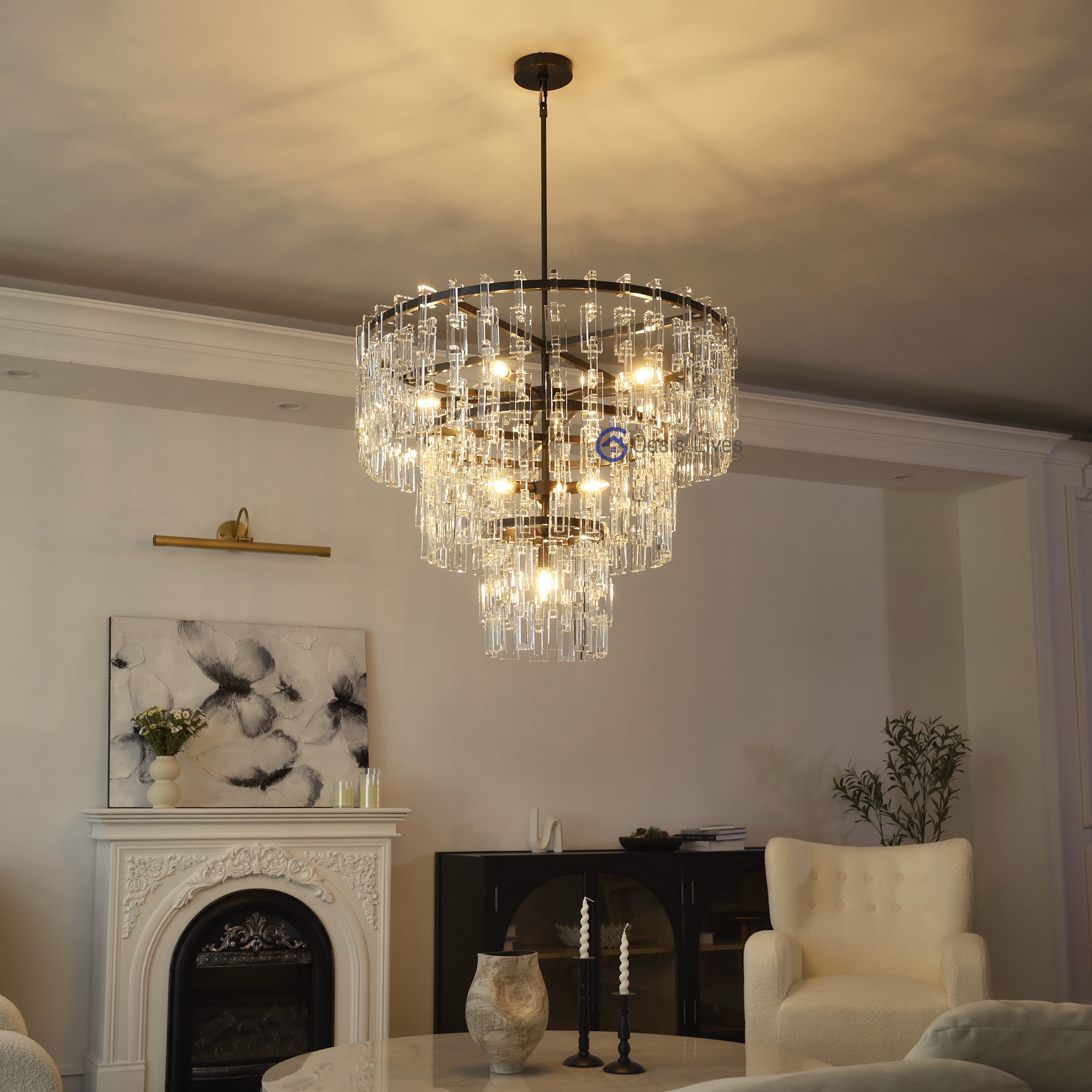 Marigan K9 Crystal Chandelier