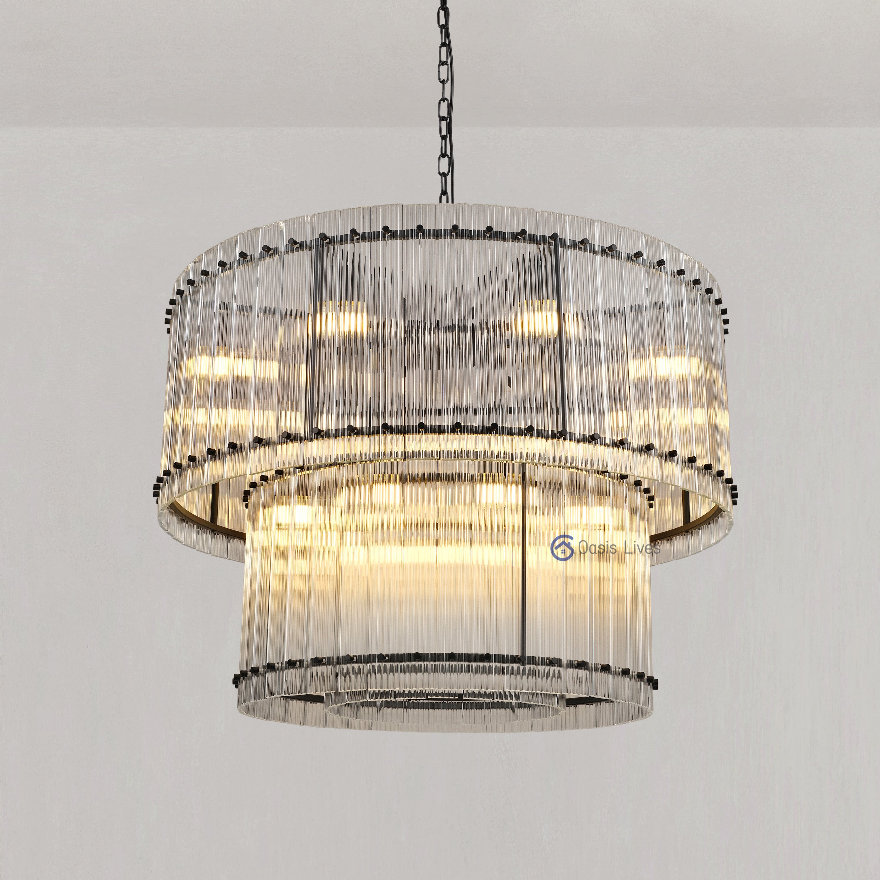 San Marcus Glass Luxury Chandelier and Sconce - Oasislives