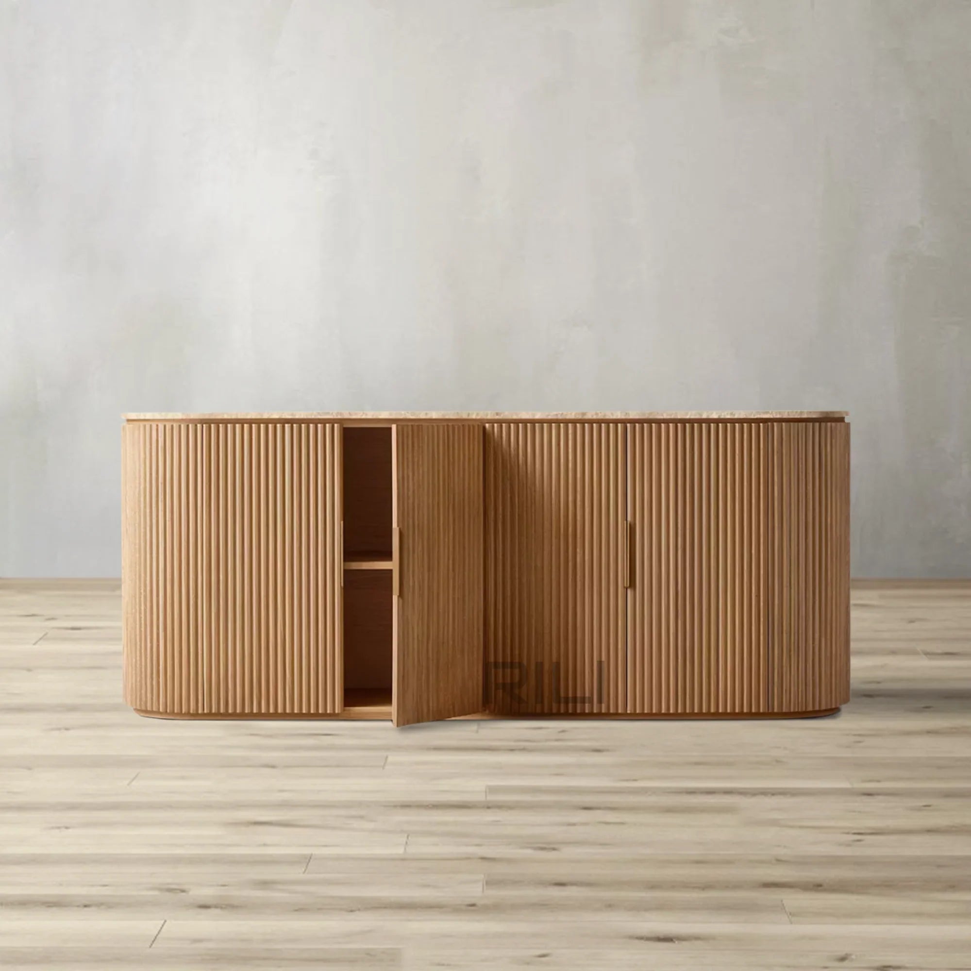 Byron Emperador 4-door Sideboard