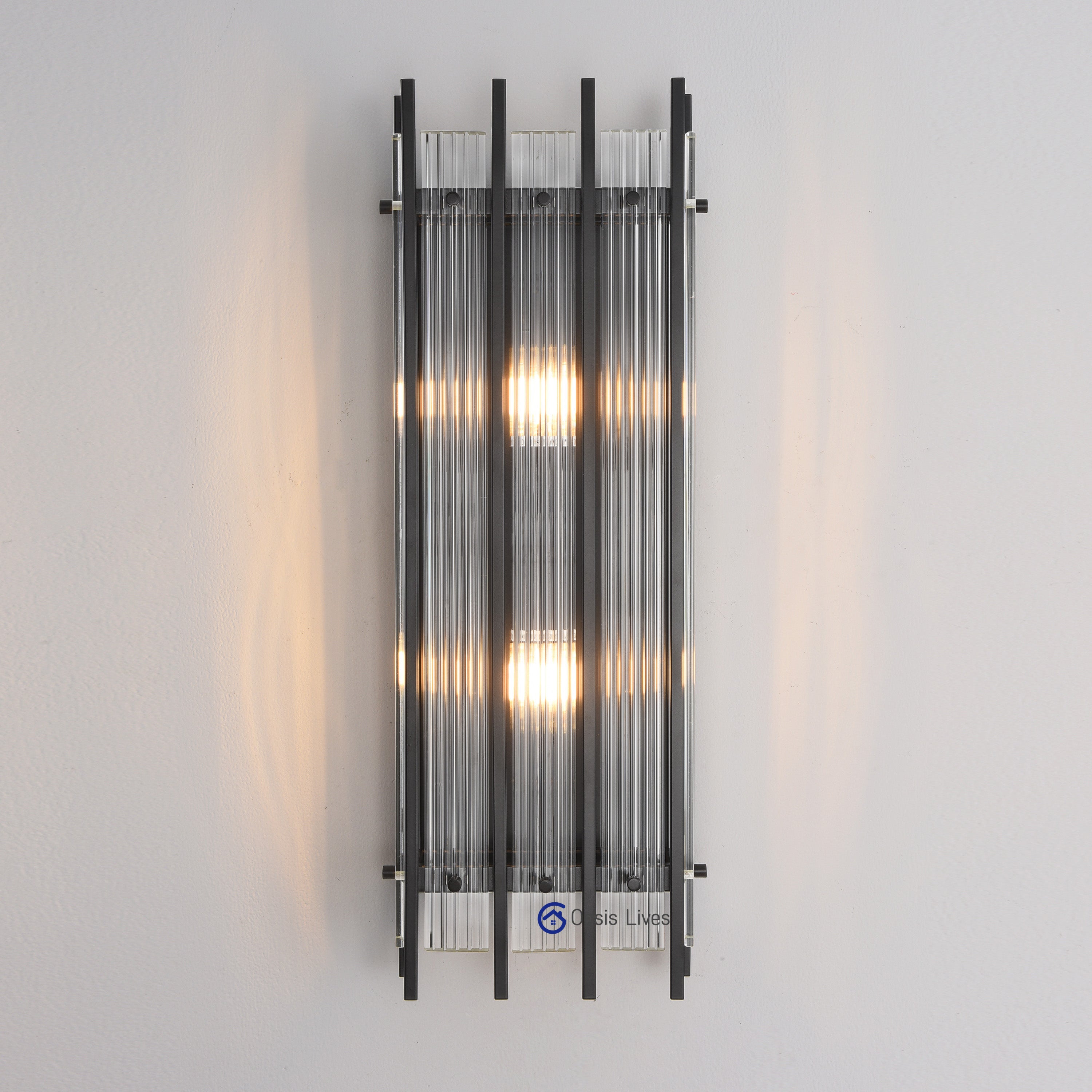 San Marcus Glass Luxury Chandelier and Sconce - Oasislives