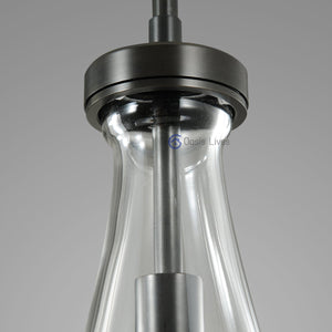 Raindrop Rod Chandelier 8" - Oasislives