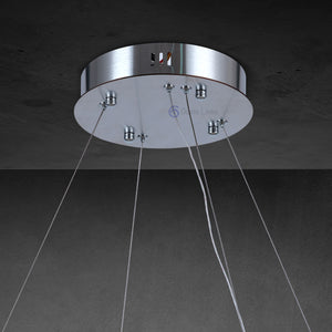 Rivage two-tier Round Chandelier 60" - Oasislives