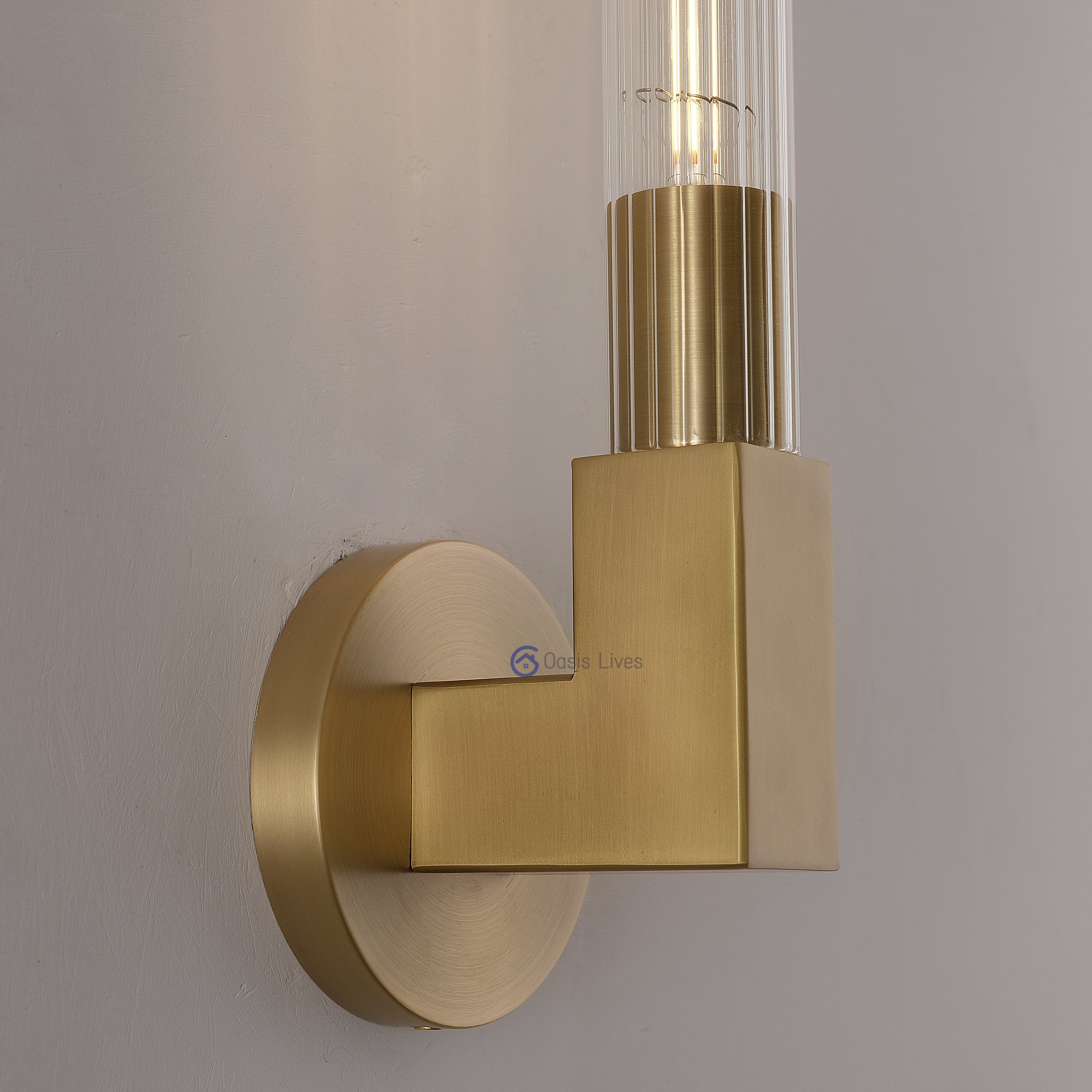 Cannel Glass Chandelier/Pendant/Sconce - Oasislives