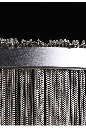 Pensy Luxury Round Chain Tassel Chandelier - Oasislives