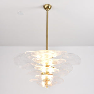 Petals Gold Murano Chandelier - Oasislives