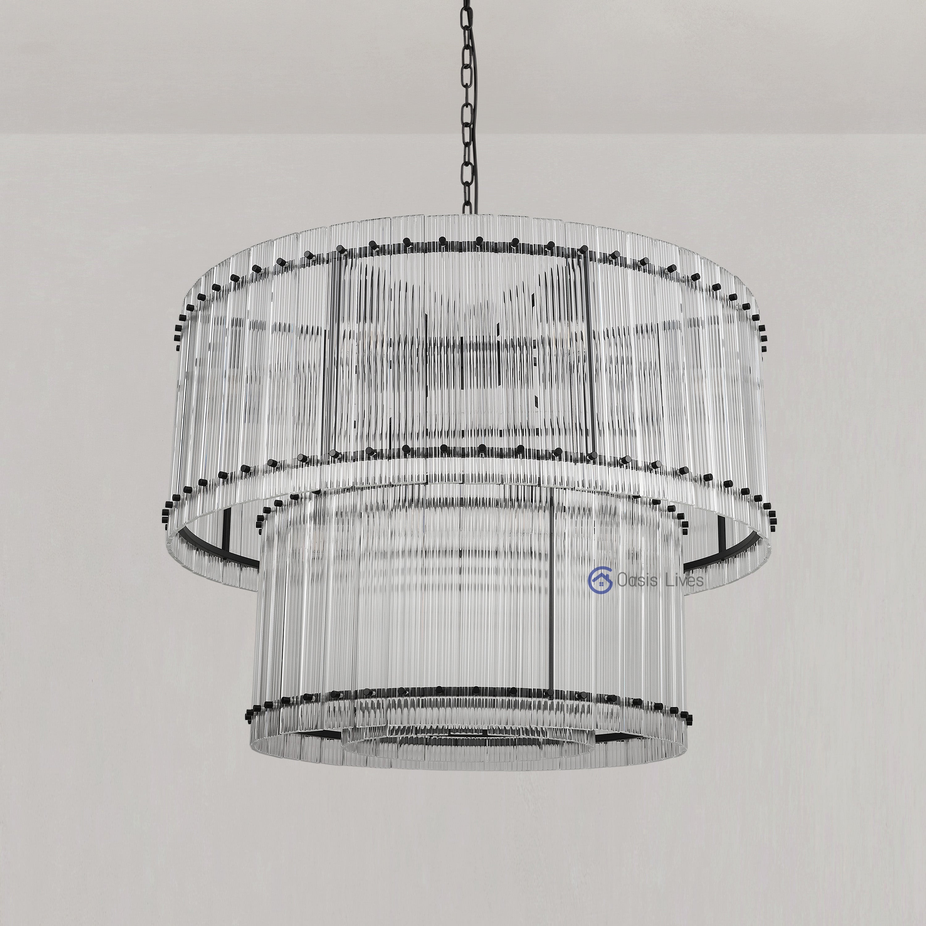 San Marcus Glass Luxury Chandelier and Sconce - Oasislives