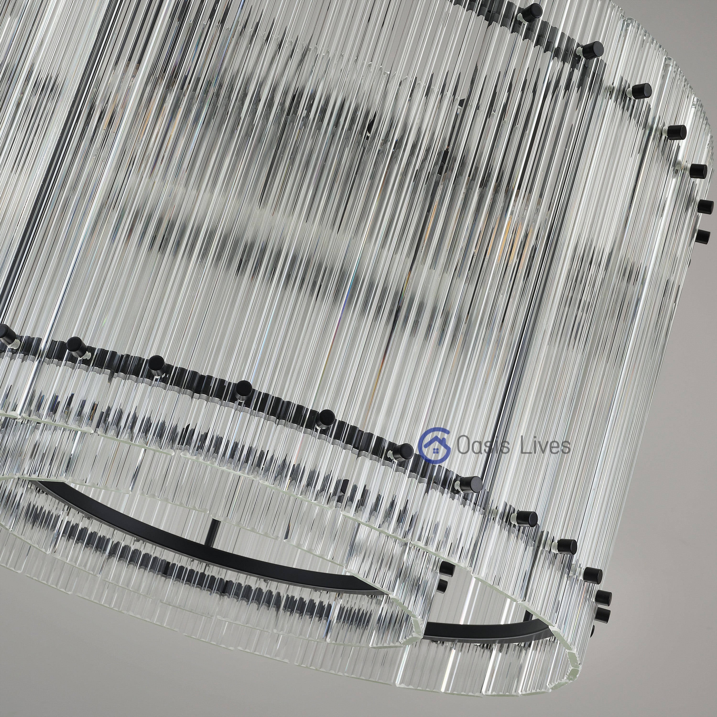 San Marcus Glass Luxury Chandelier and Sconce - Oasislives