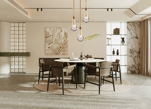 Raindrop Rod Chandelier 8" - Oasislives