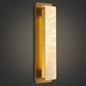 Alabaster Wall Sconces 20" - Fast Delivery-1-Luxehomezone