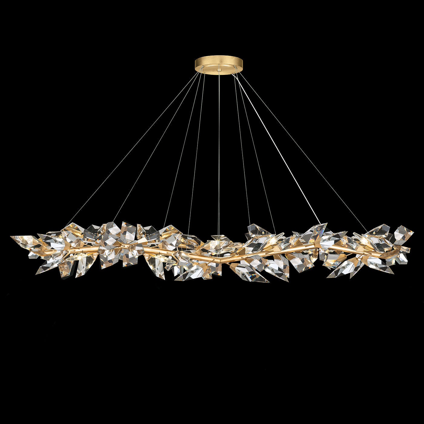 Fine Art Foret Triple Tier Round Pendant