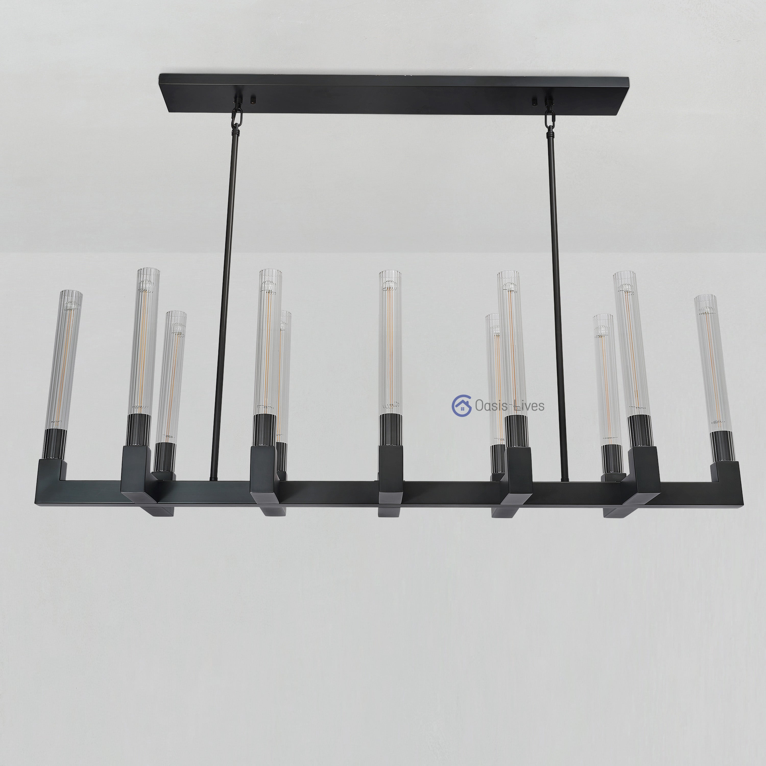 Cannel Glass Chandelier/Pendant/Sconce - Oasislives