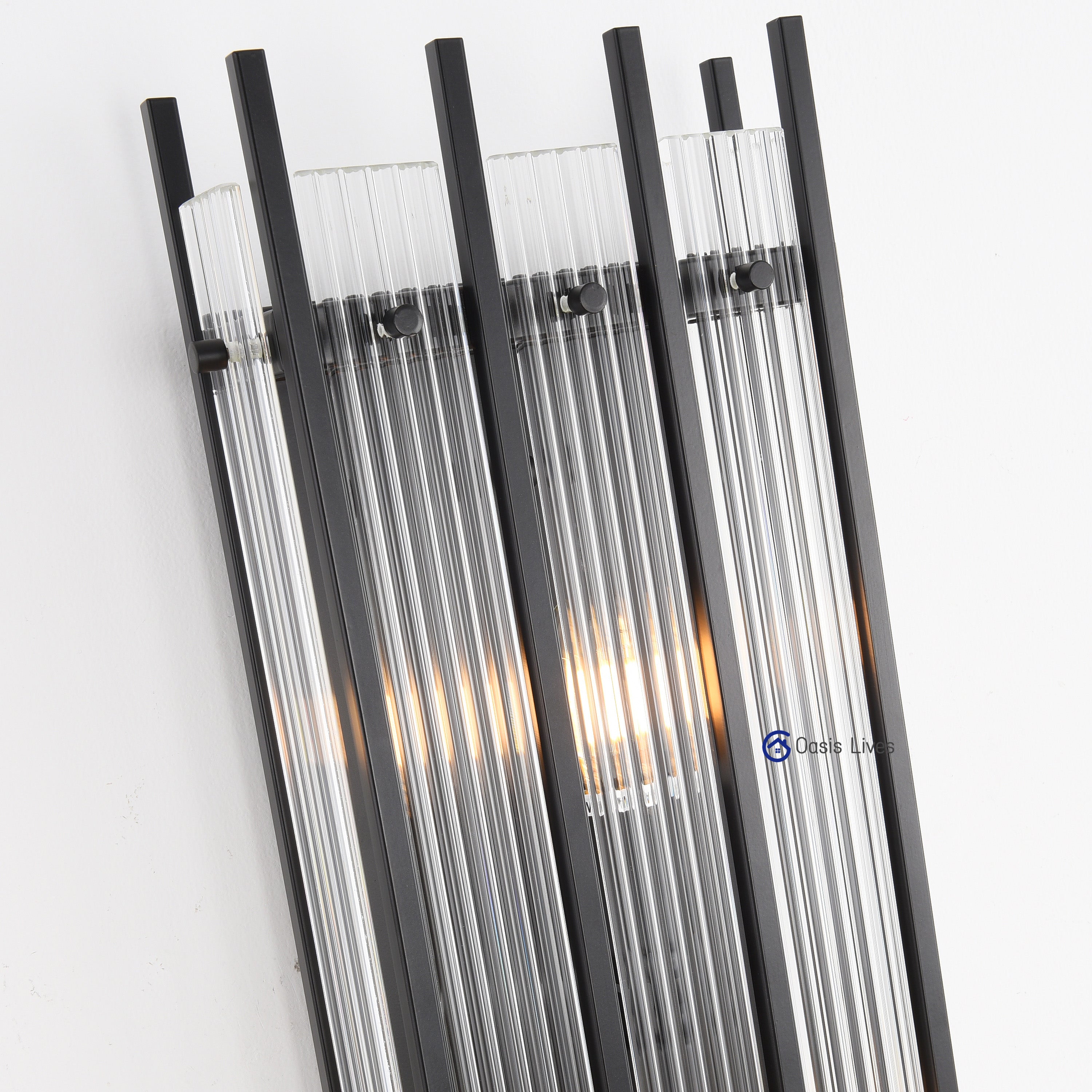 San Marcus Glass Luxury Chandelier and Sconce - Oasislives