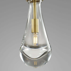 Raindrop Round Chandelier 14"(Rod) - Oasislives