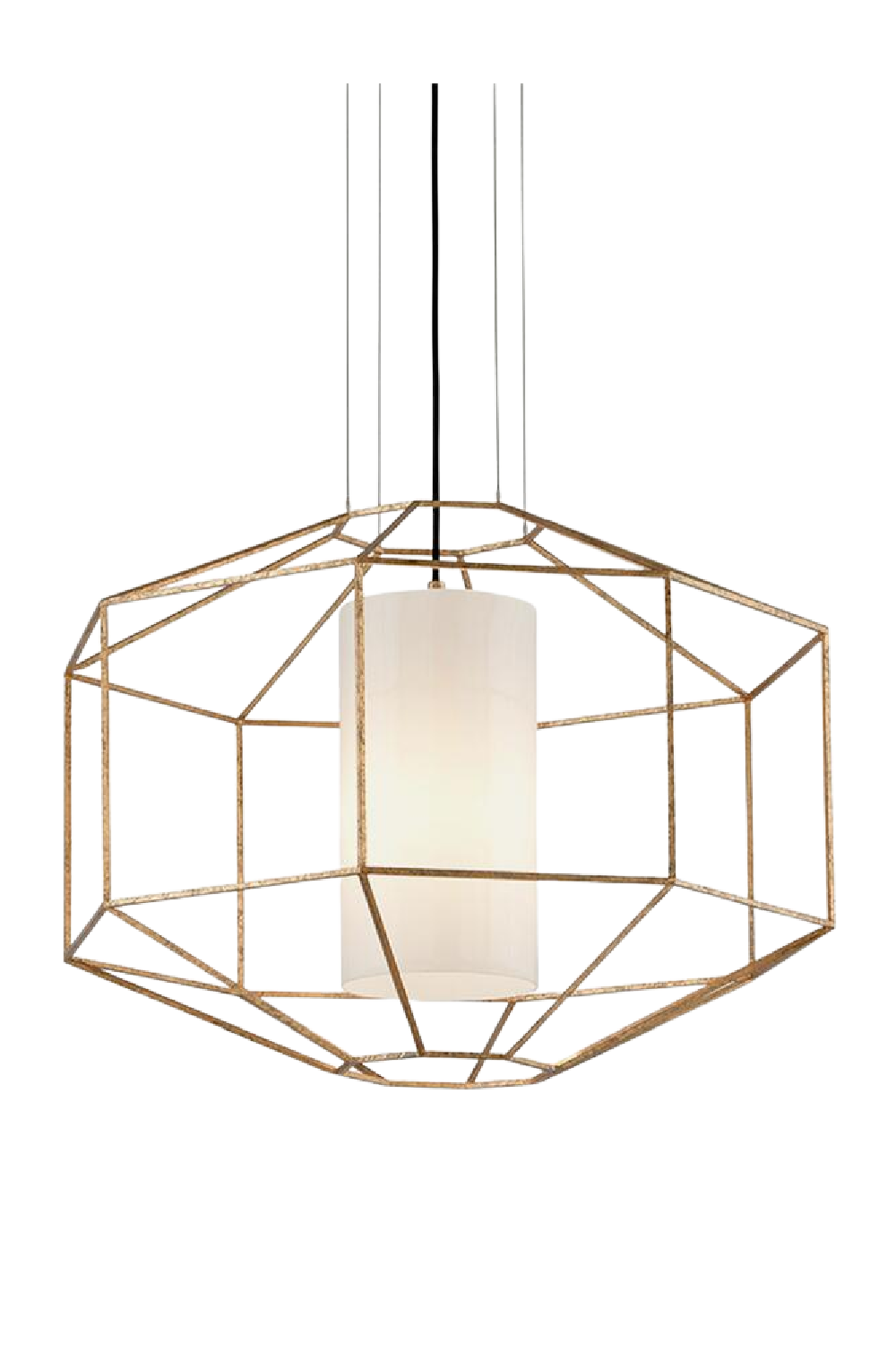 Geometrical Framed Pendant Light