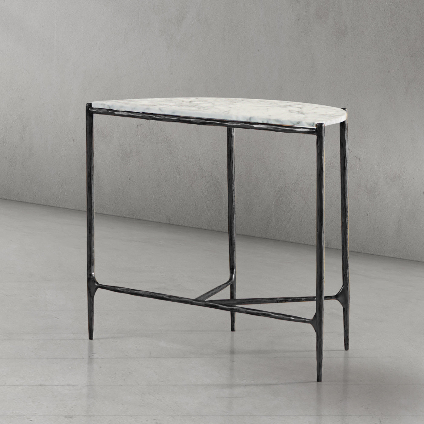 Thaddeus Semi-circle Console Table