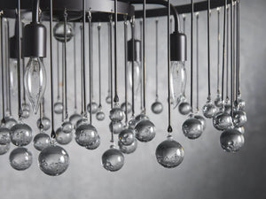 Aubrey Crystal Ball Round Chandelier 5 Light / 8 Light - Oasislives