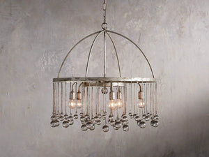 Aubrey Crystal Ball Round Chandelier 5 Light / 8 Light - Oasislives
