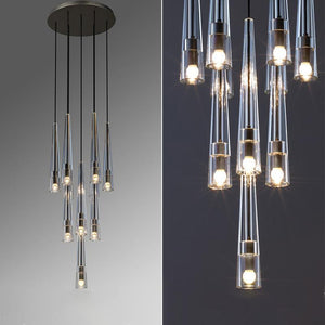 Landy Round Crystal Chandelier - Oasislives