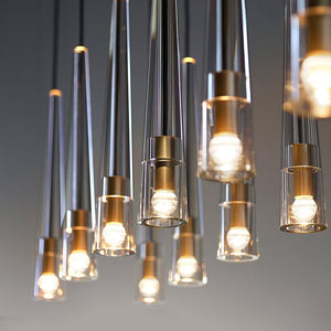 Landy Round Crystal Chandelier - Oasislives