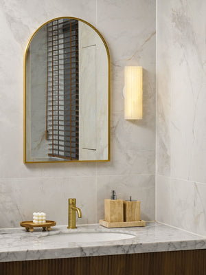 Alvia Alabaster Wall Light - Oasislives