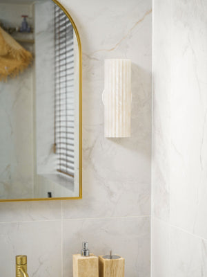Alvia Alabaster Wall Light - Oasislives
