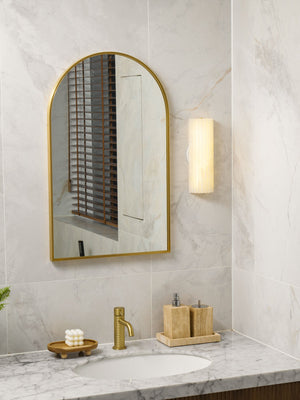 Alvia Alabaster Wall Light - Oasislives